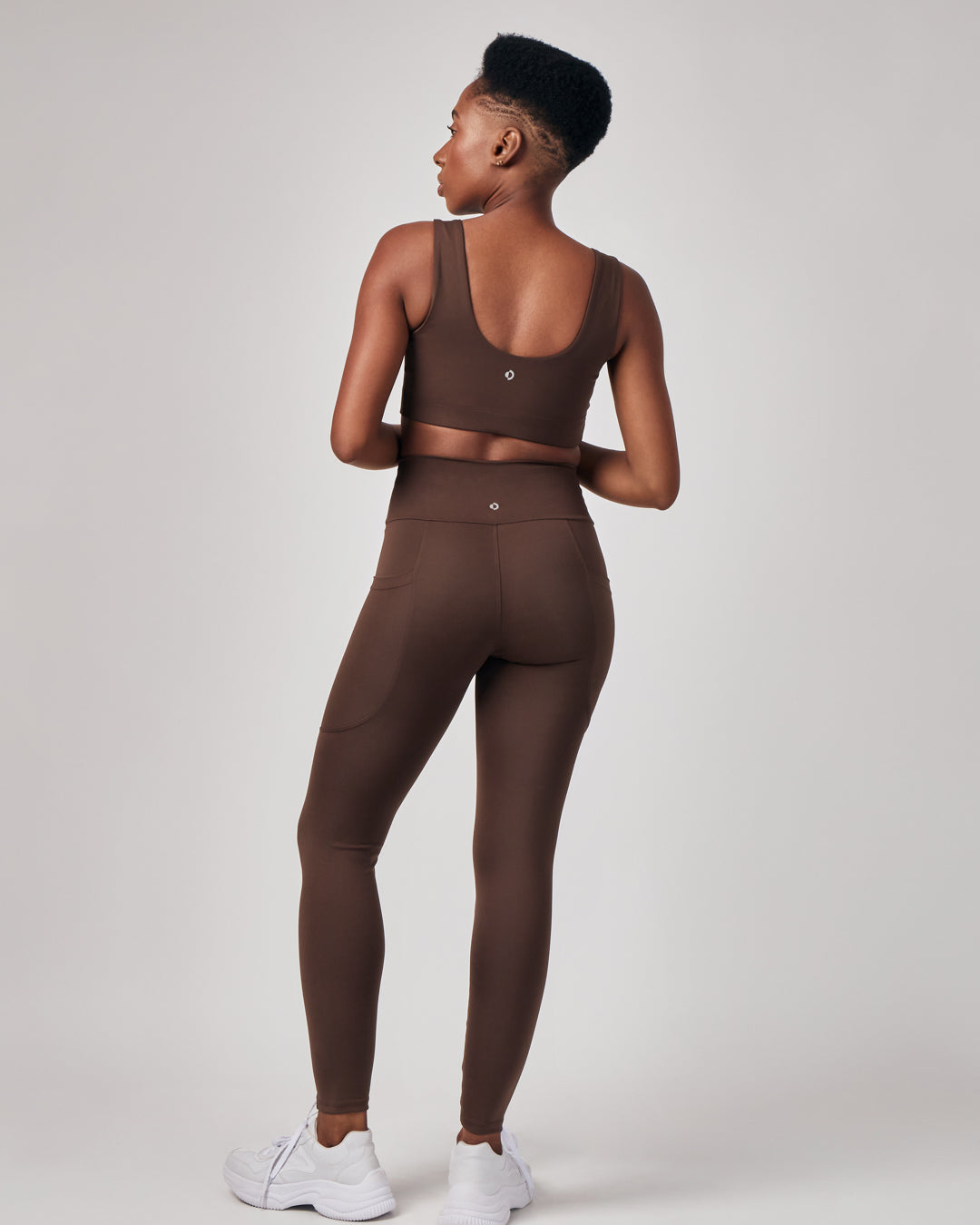 Calça Legging Perf. - Café Torrado