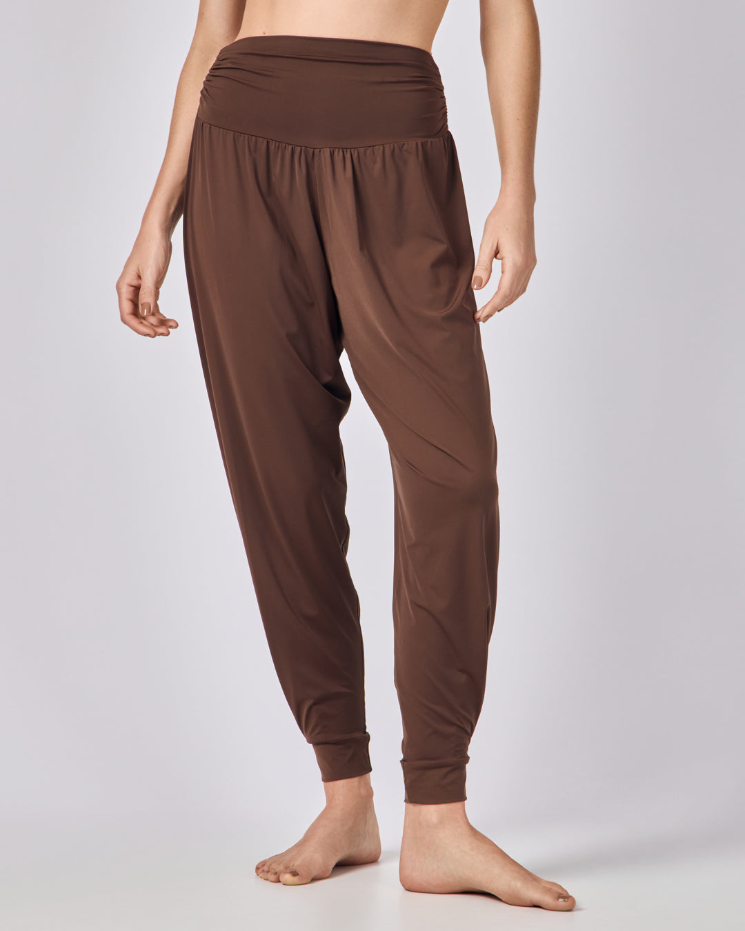 Calça Yogi Punho - Café Torrado