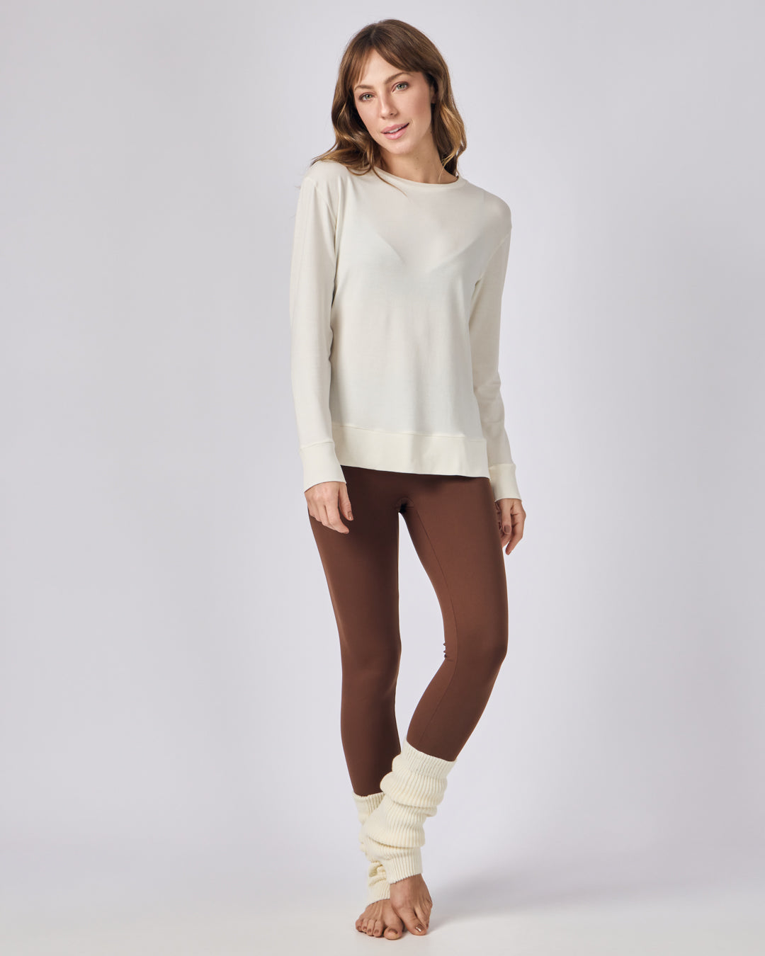 Blusa Manga Longa Modal - Off White