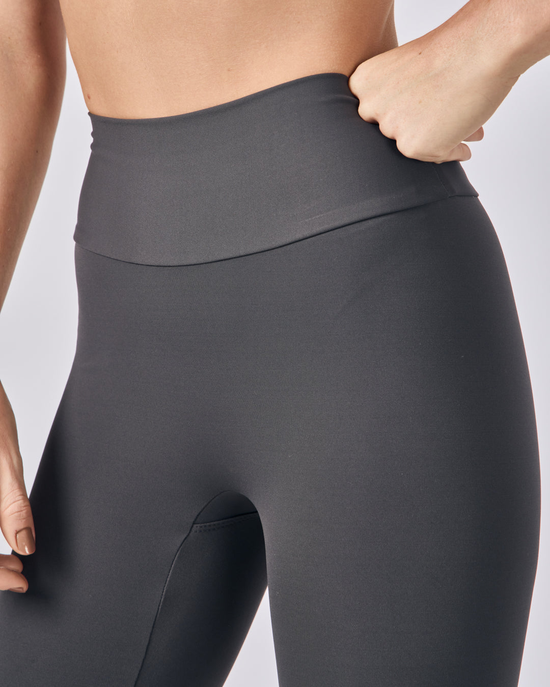 Calça Legging Flow - Cinza Chumbo