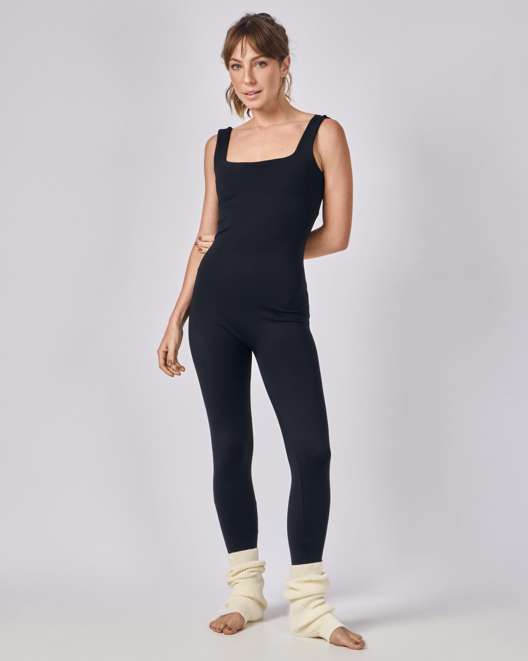 Macacão Basic Longo - Preto