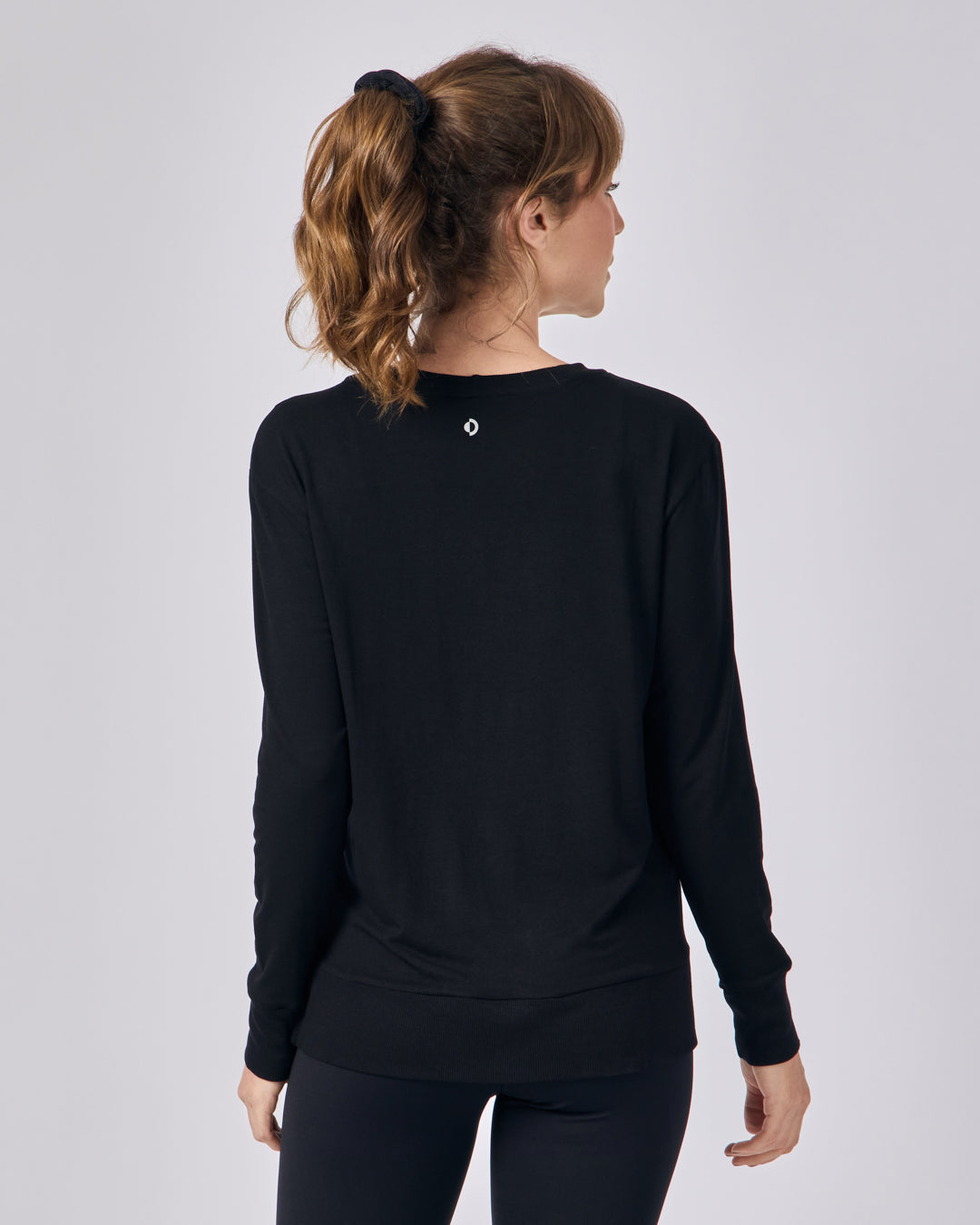 Blusa Manga Longa Modal - Preto