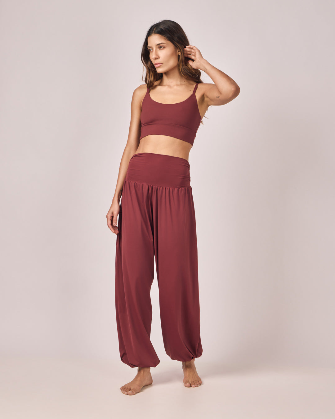 Calça Aladim - Merlot