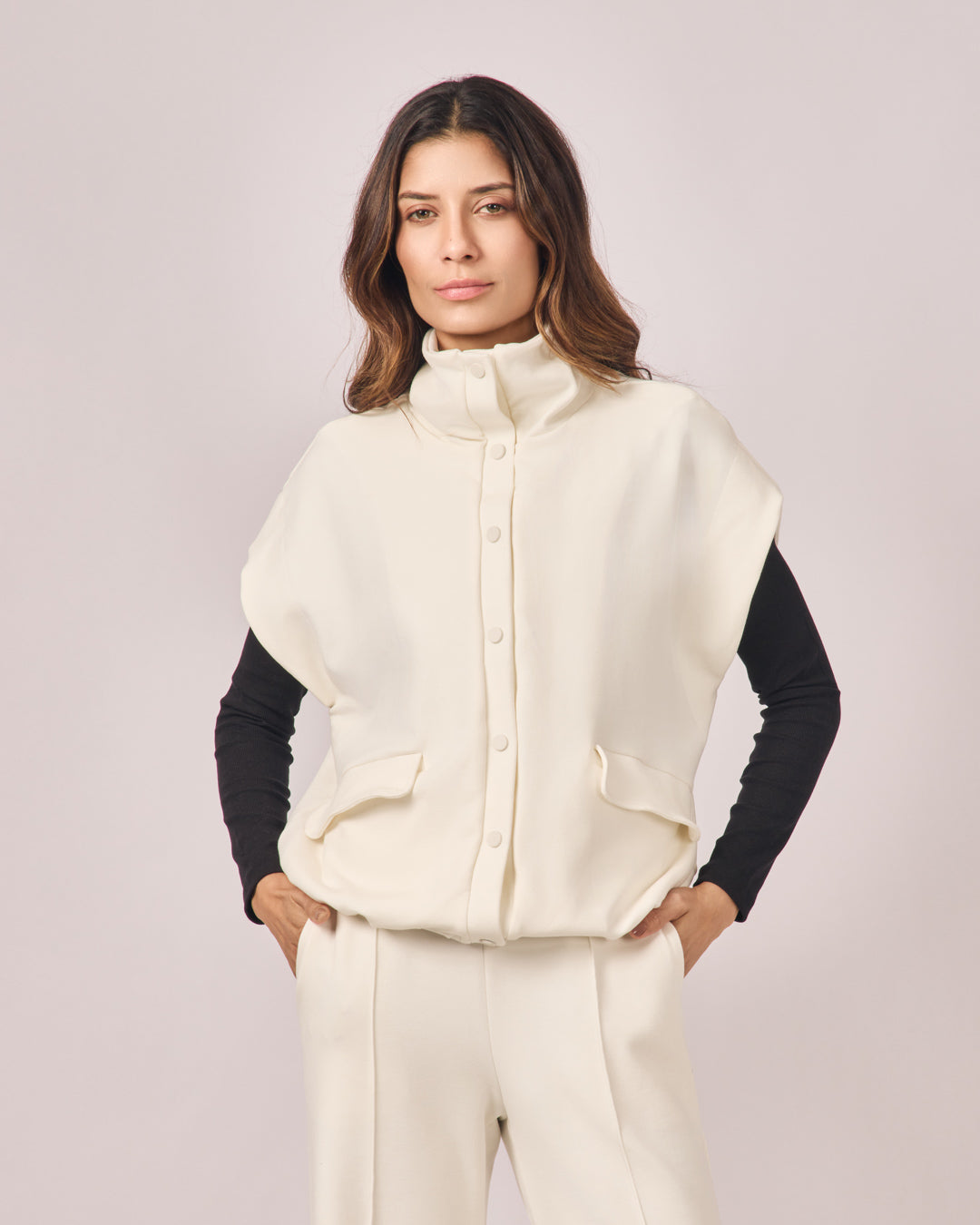 Colete Oversized Casual 2.0 - Off White