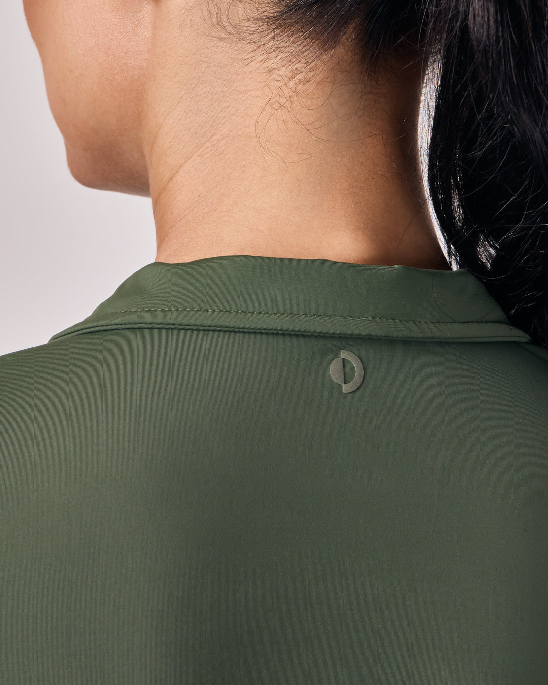 Polo Dry Fit Com Zíper - Eucalipto