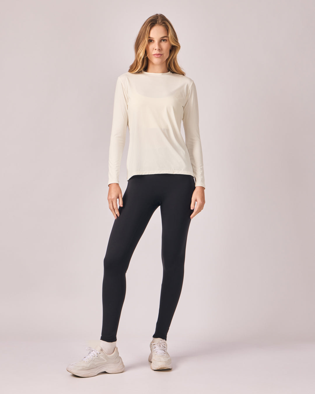 Blusa Manga Longa UV - Off White