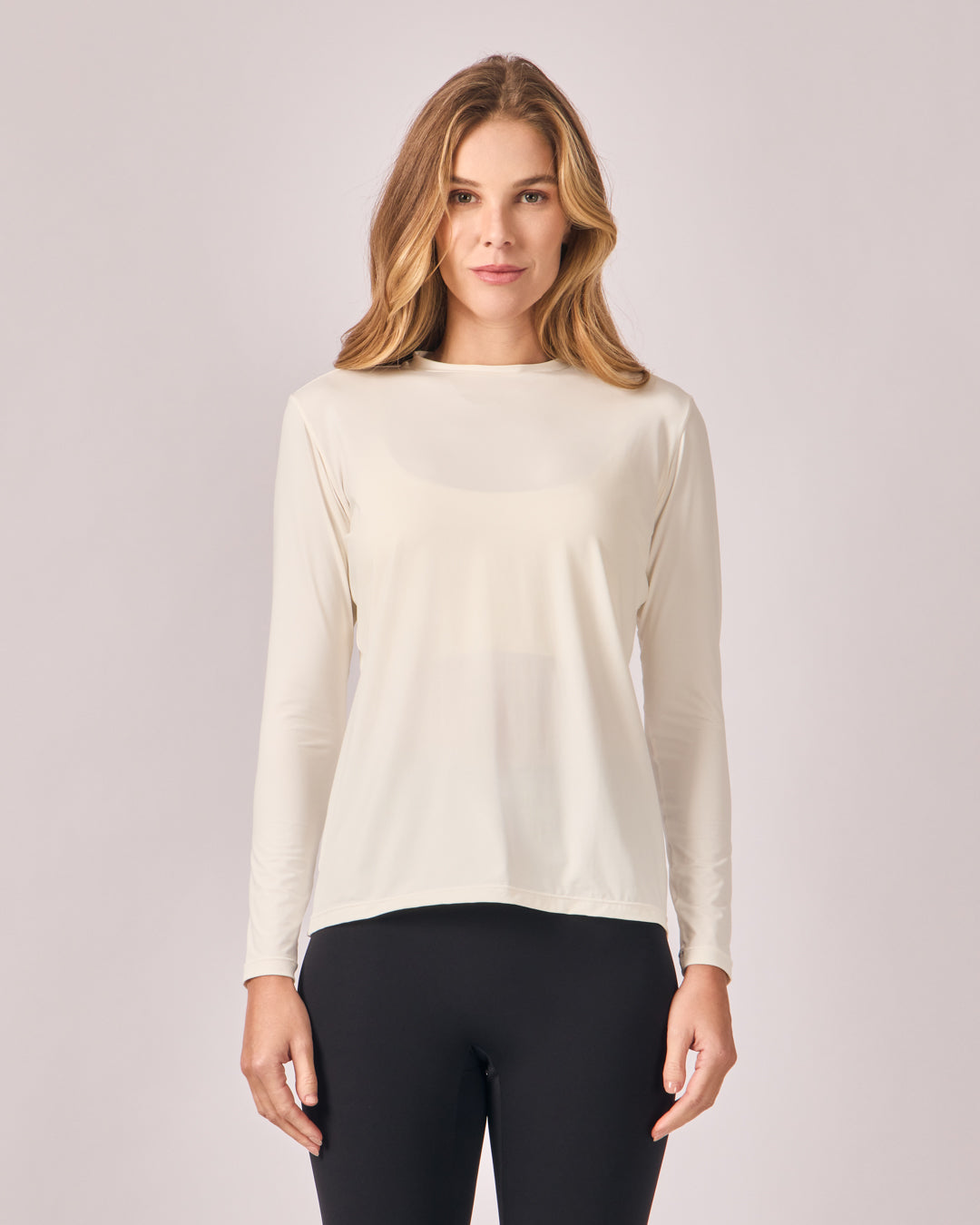 Blusa Manga Longa UV - Off White