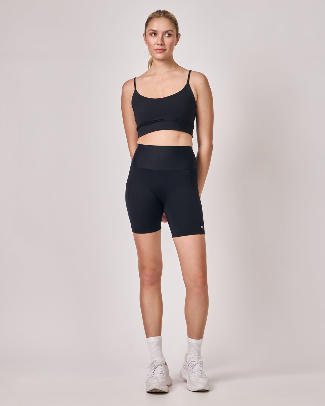 Shorts Biker Longo - Preto