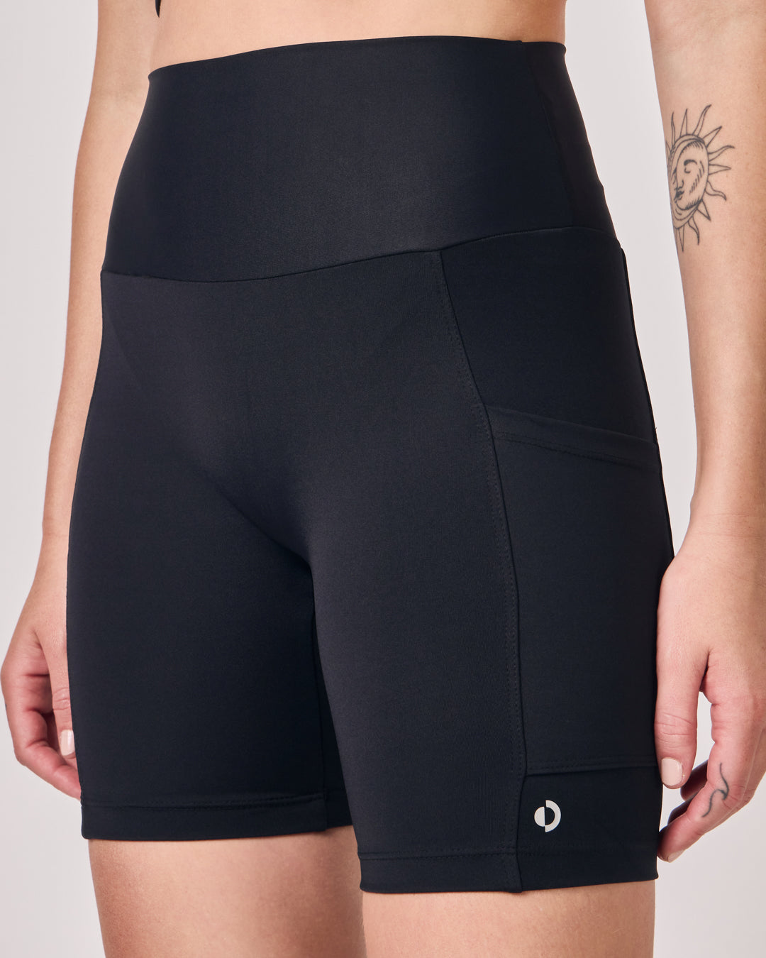 Shorts Biker Longo - Preto