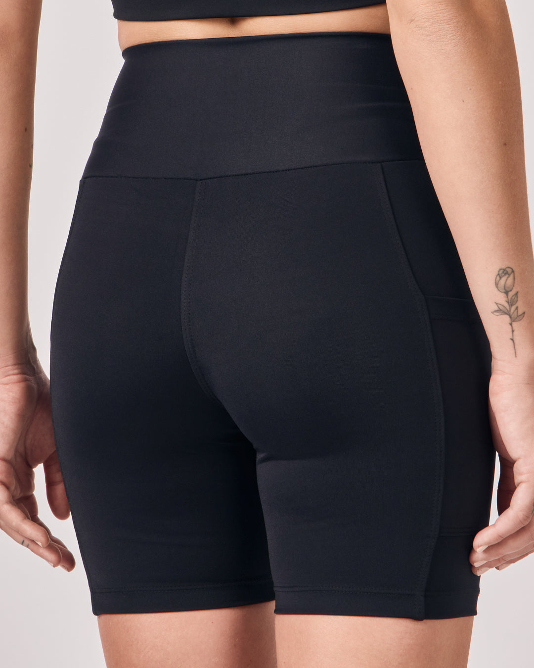 Shorts Biker Longo - Preto