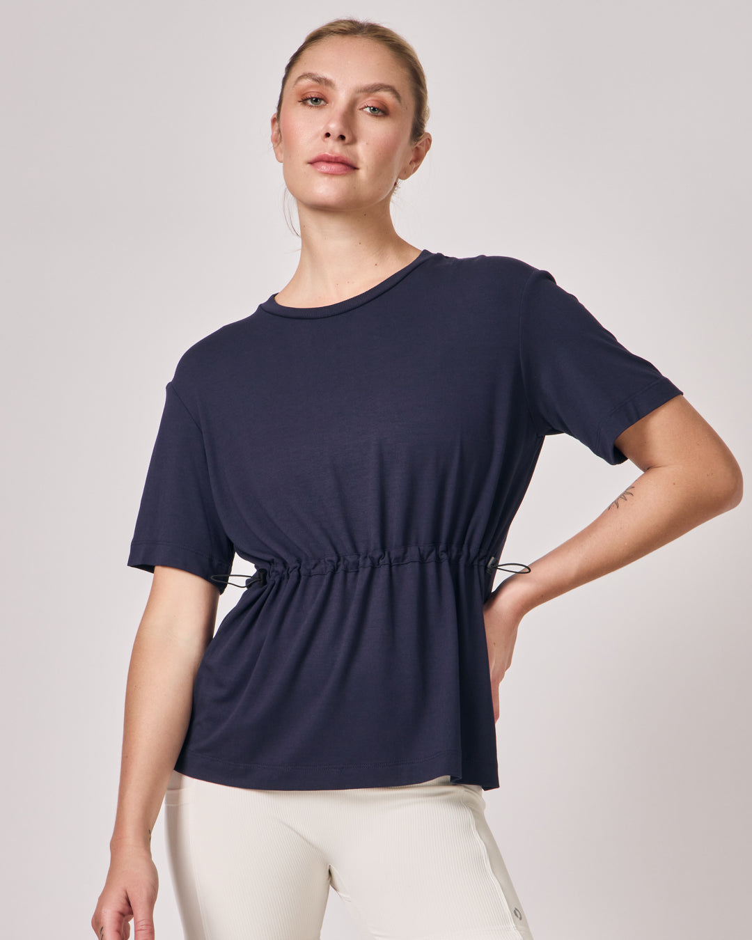 Blusa Regulador Modal - Azul Marinho
