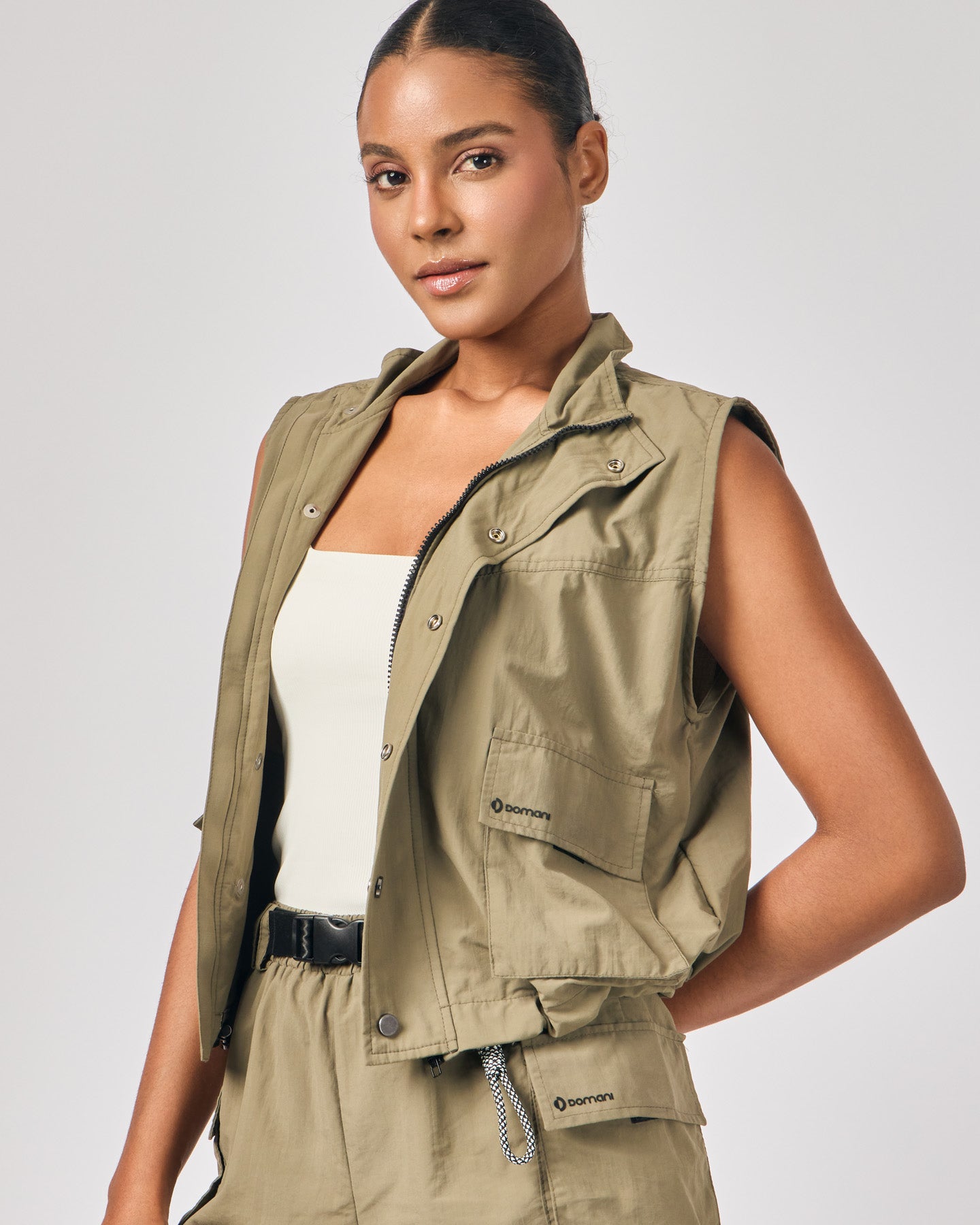 Colete Outdoor - Verde Militar