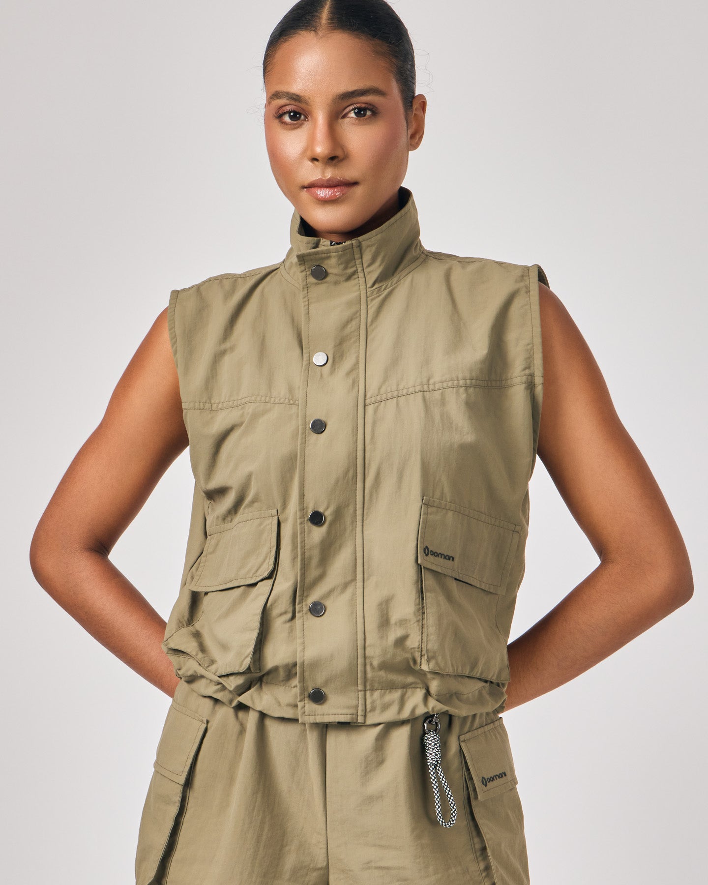 Colete Outdoor - Verde Militar