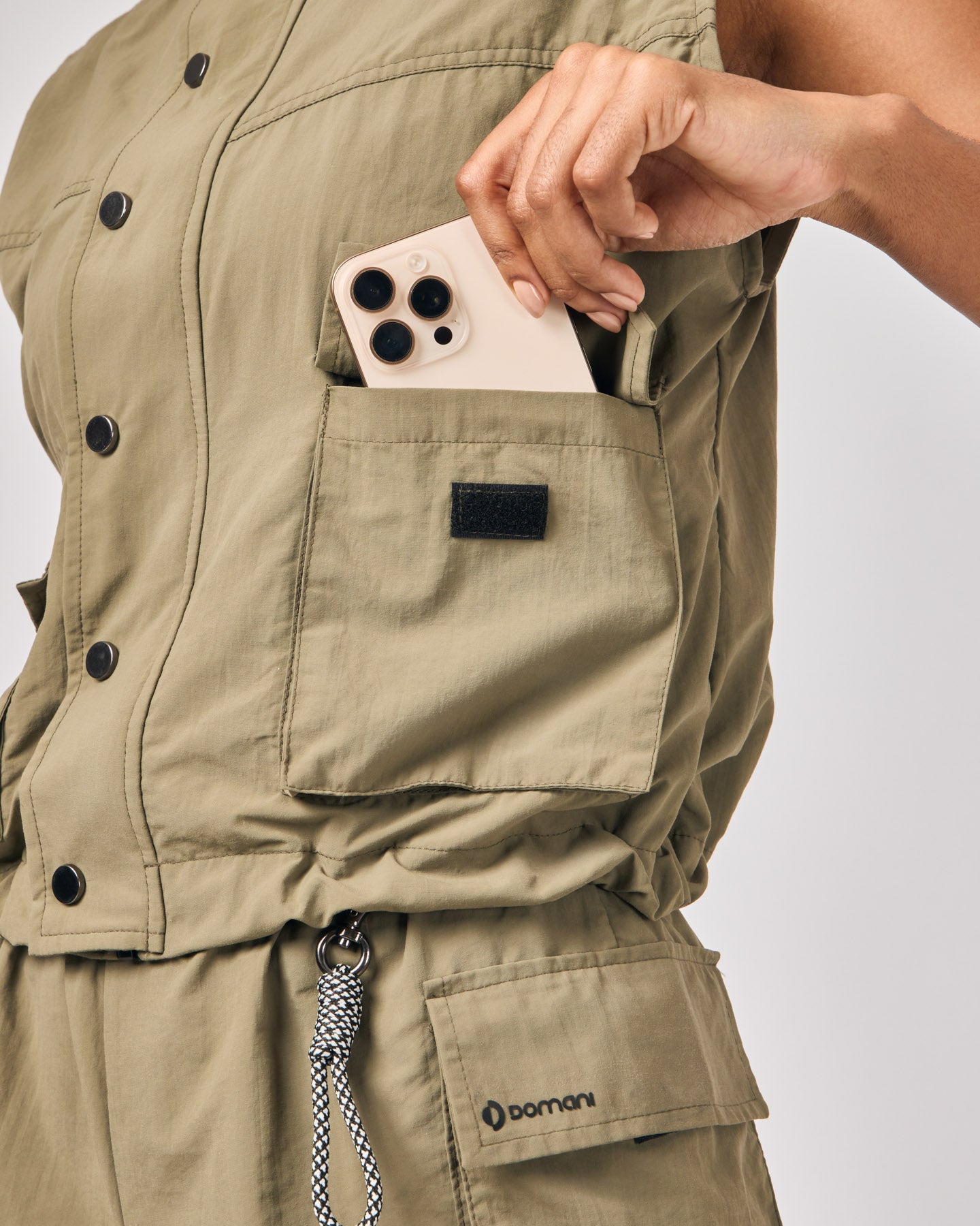 Colete Outdoor - Verde Militar