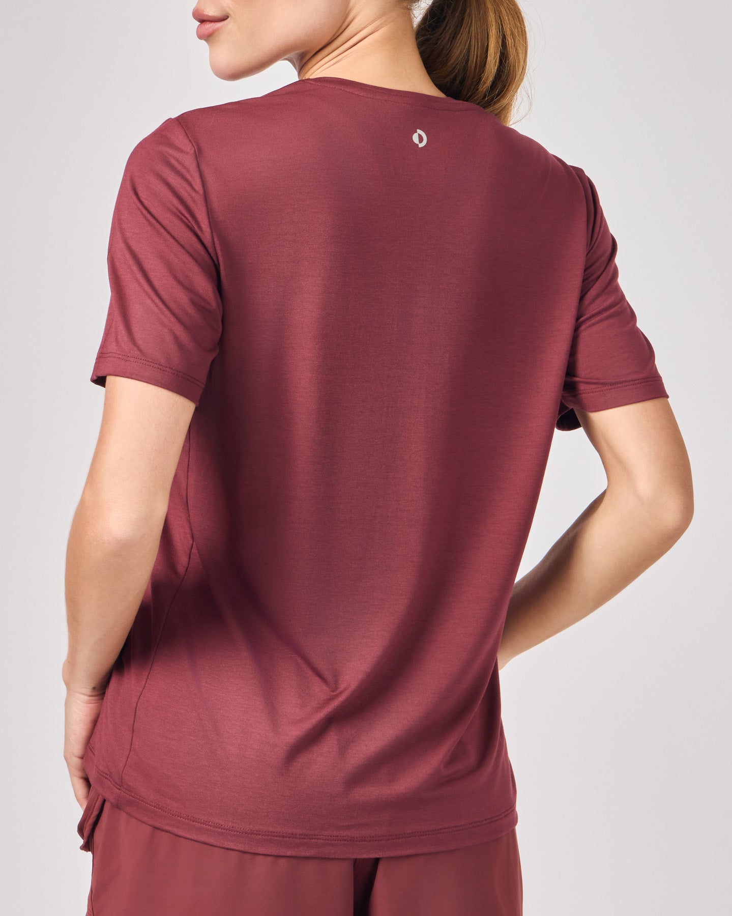 Blusa Basic Modal - Merlot