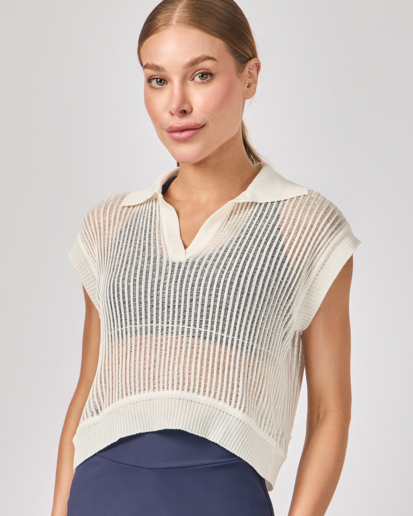 Polo Tricot - Off White