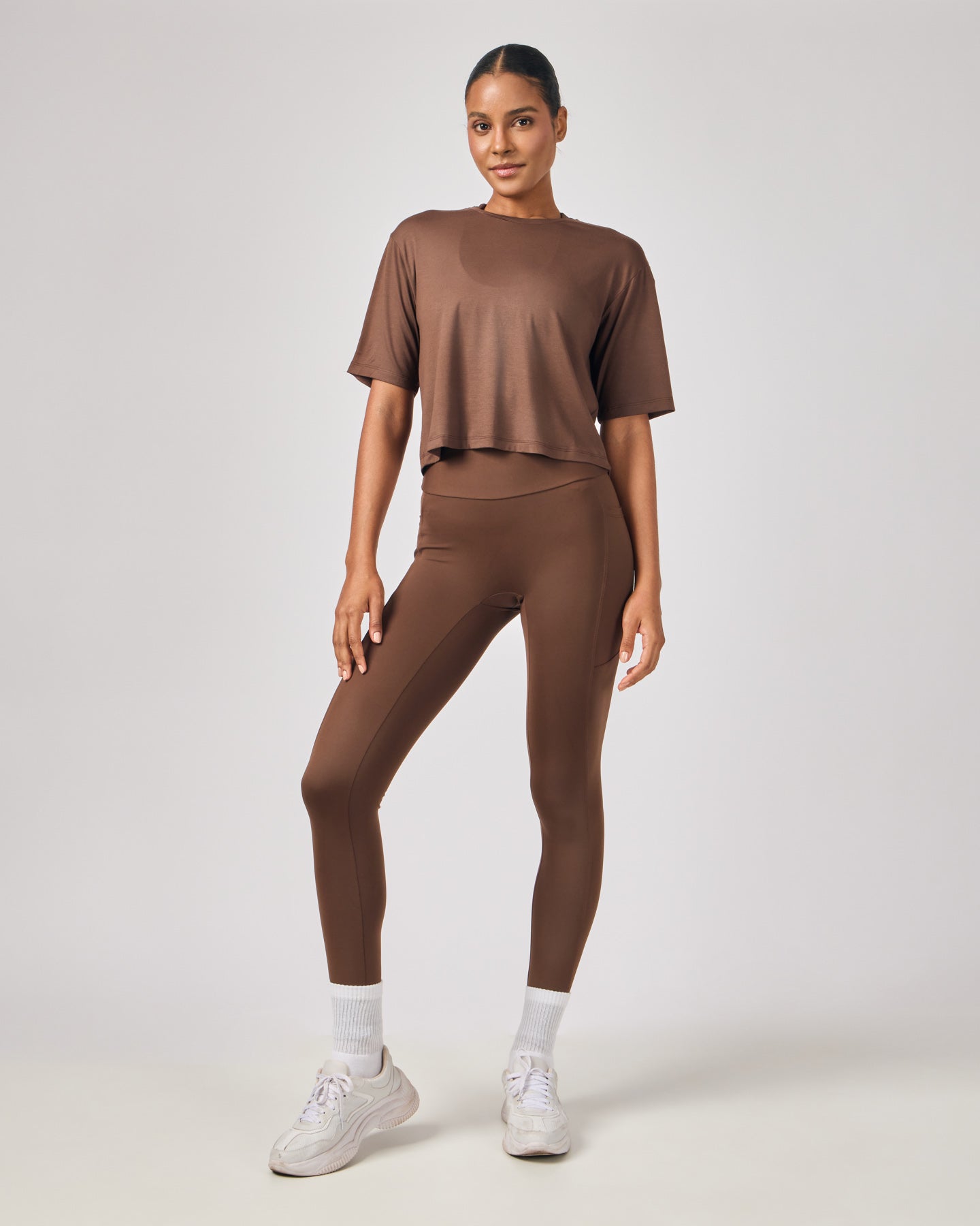 Cropped Modal Alongado - Café Torrado