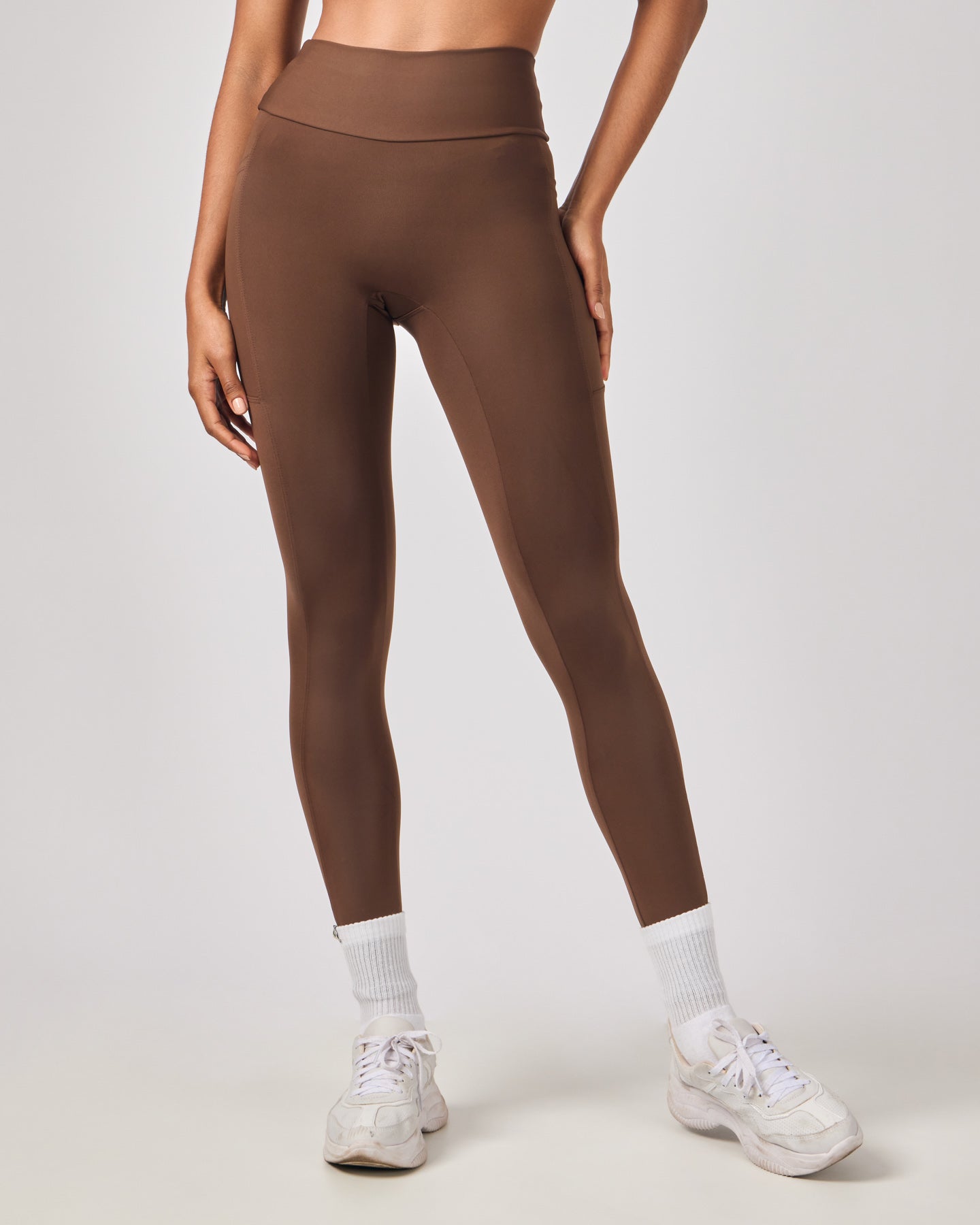 Calça Legging Performance - Café Torrado