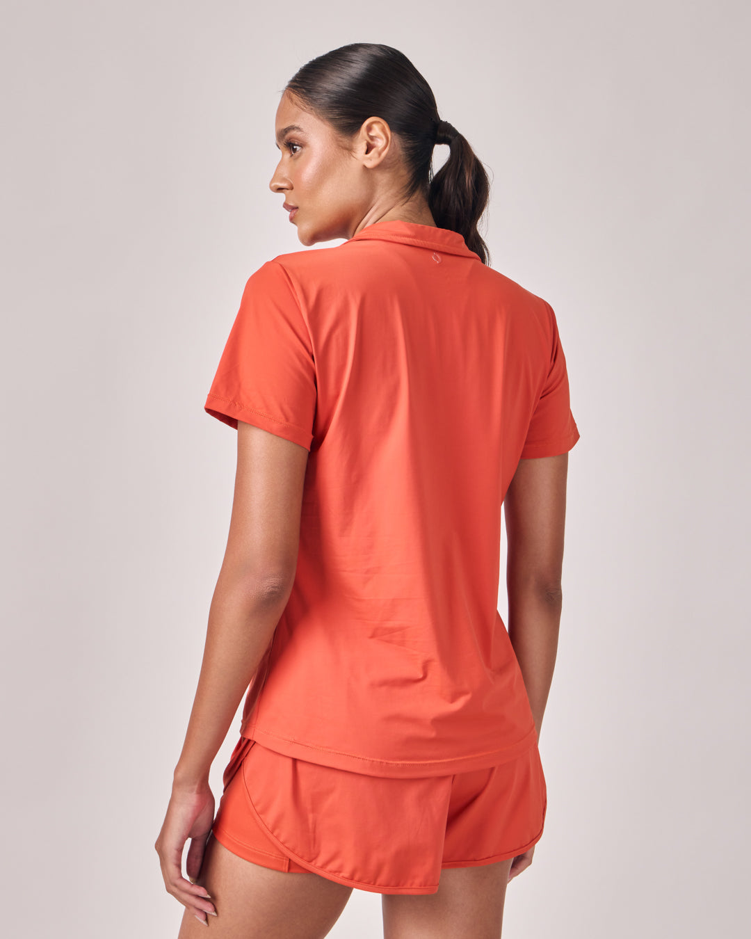 Polo Dry Fit Com Zíper - Chilli