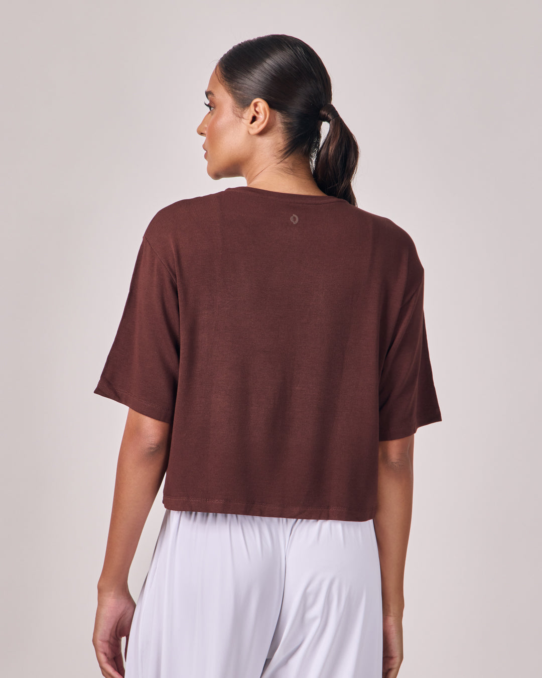 Cropped Modal Texture - Café Torrado