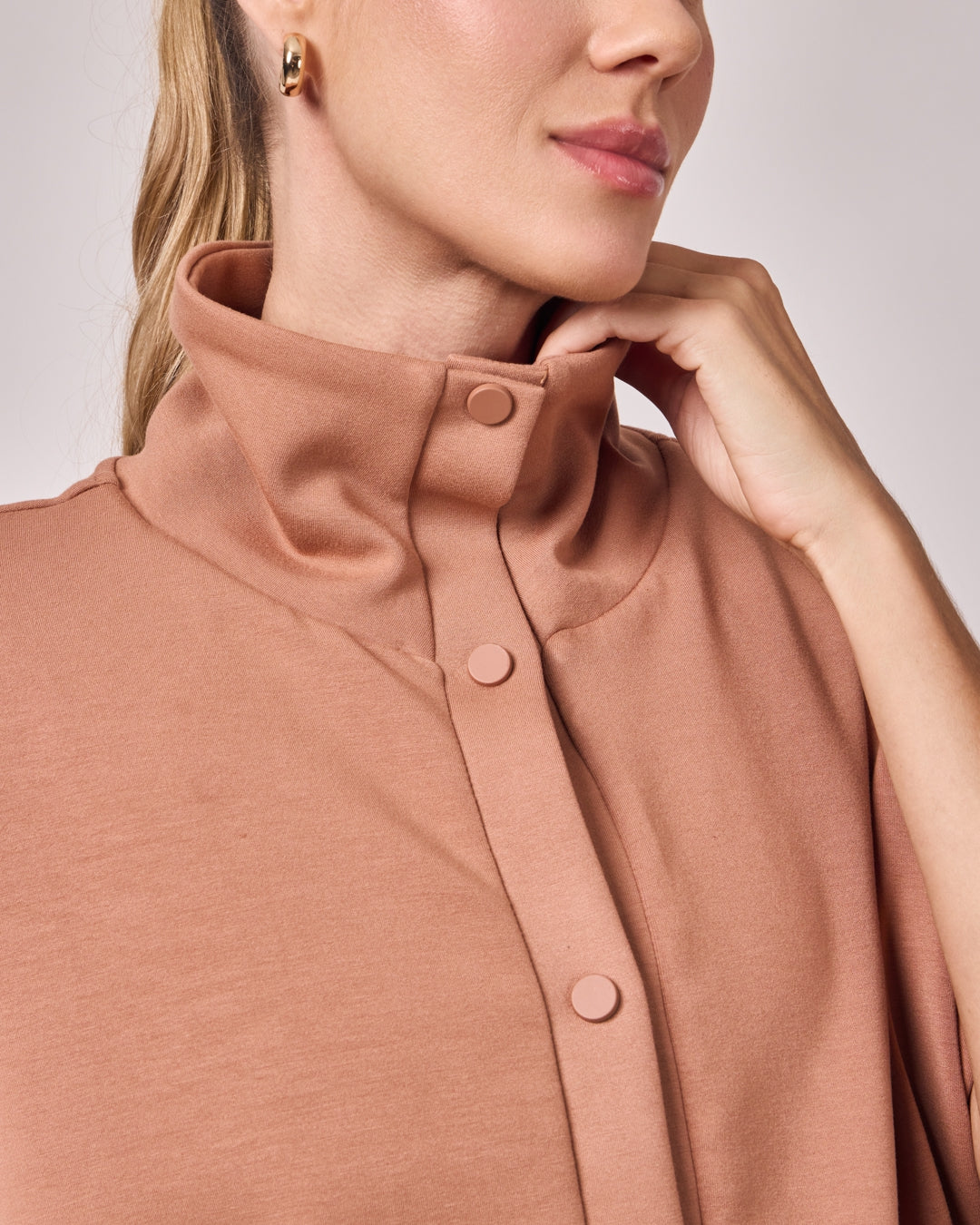 Colete Oversized Casual - Mocha