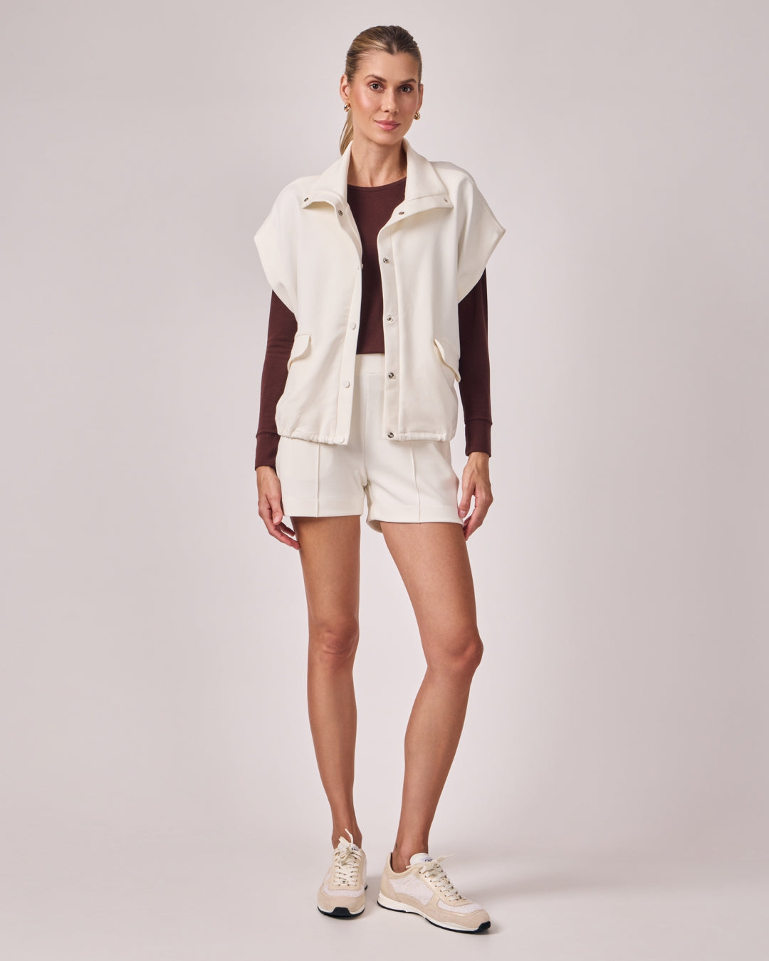 Colete Oversized Casual - Off White