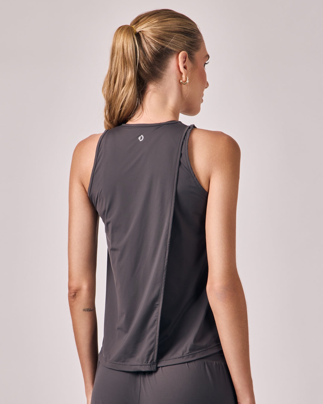 Regata Dry Fit 2.0 - Cinza Chumbo