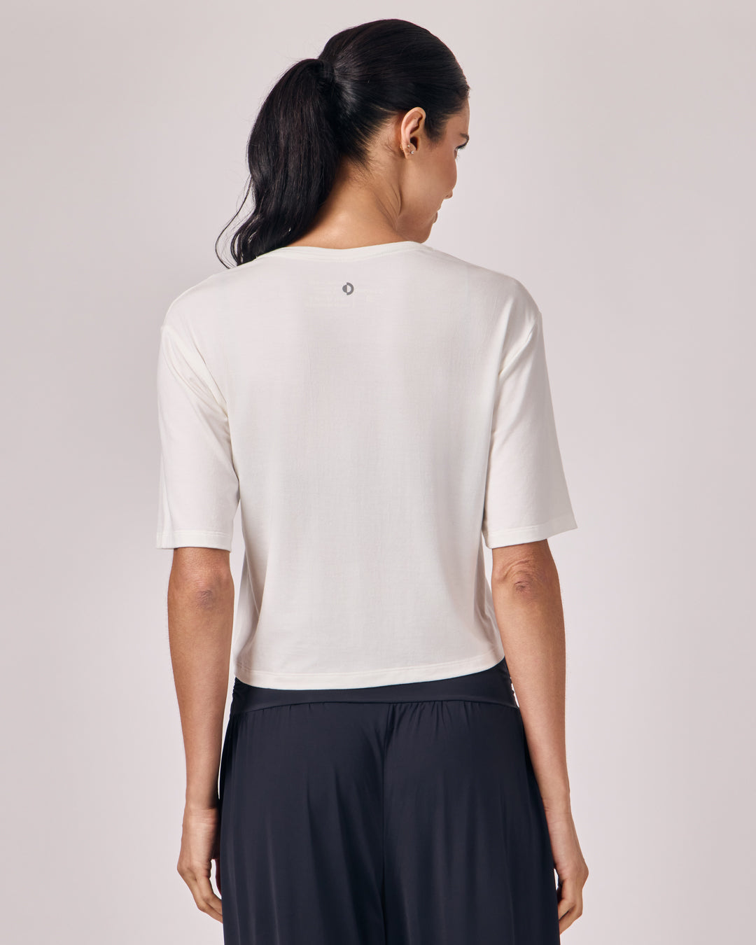 Cropped Modal Alongado - Off White