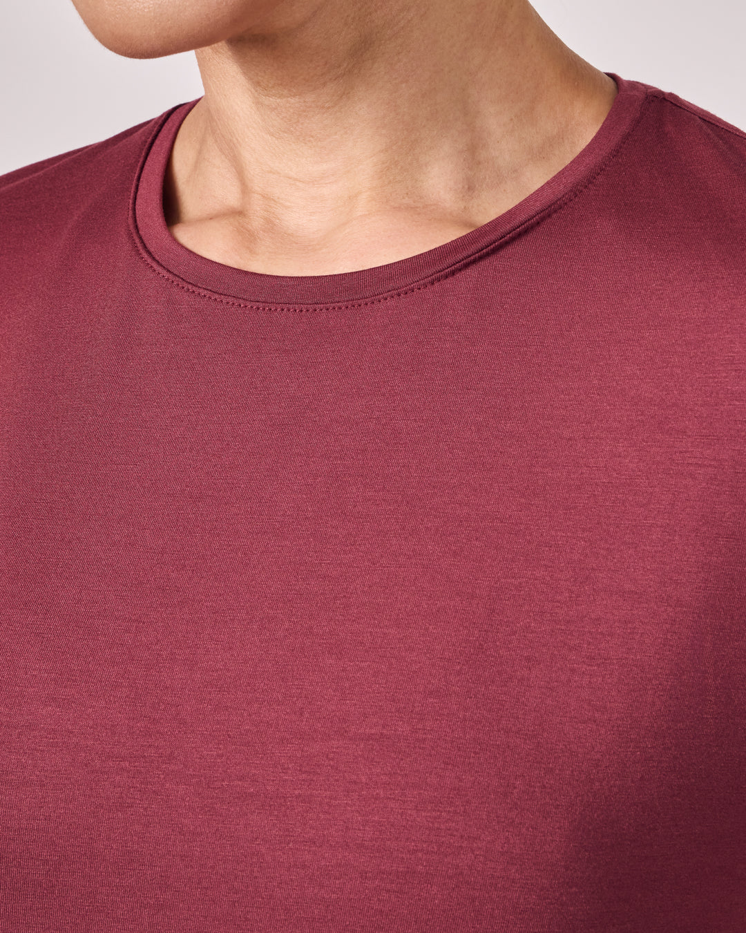 Blusa Basic Modal - Merlot