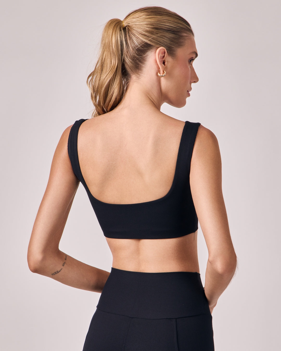 Top Basic Rib - Preto