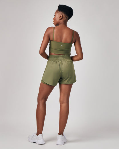 Shorts Jogger - Verde Oliva