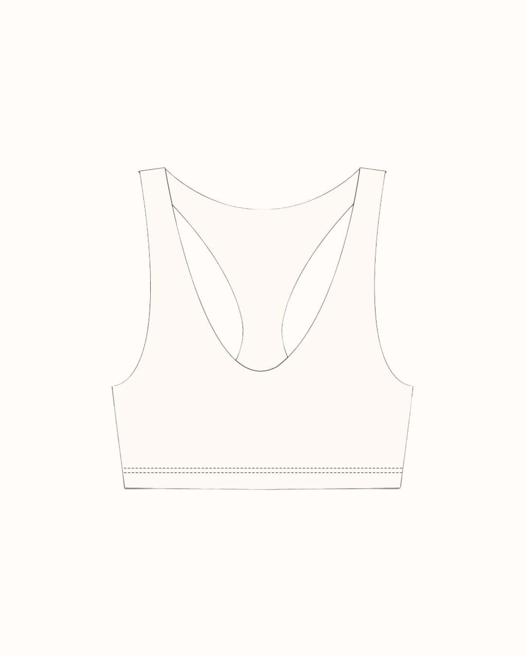 Top Nadador - Off White