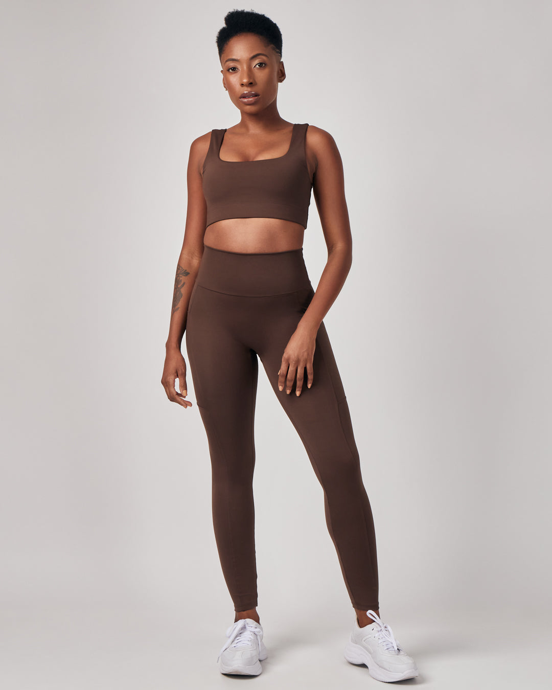 Calça Legging Perf. - Café Torrado