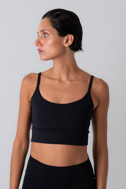 Top Alcinha - Preto