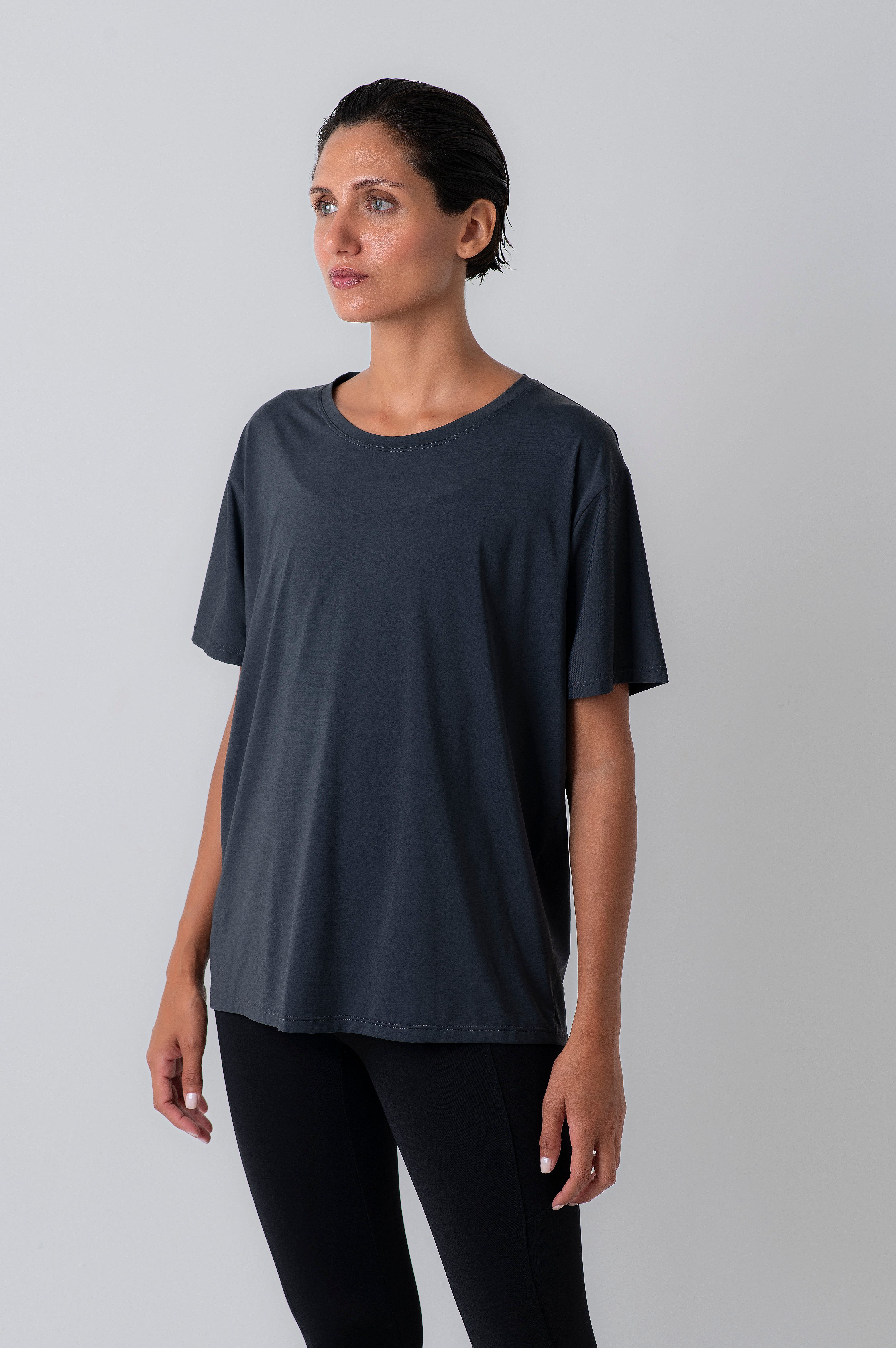 Blusa Dry Fit (Unissex) - Cinza Chumbo