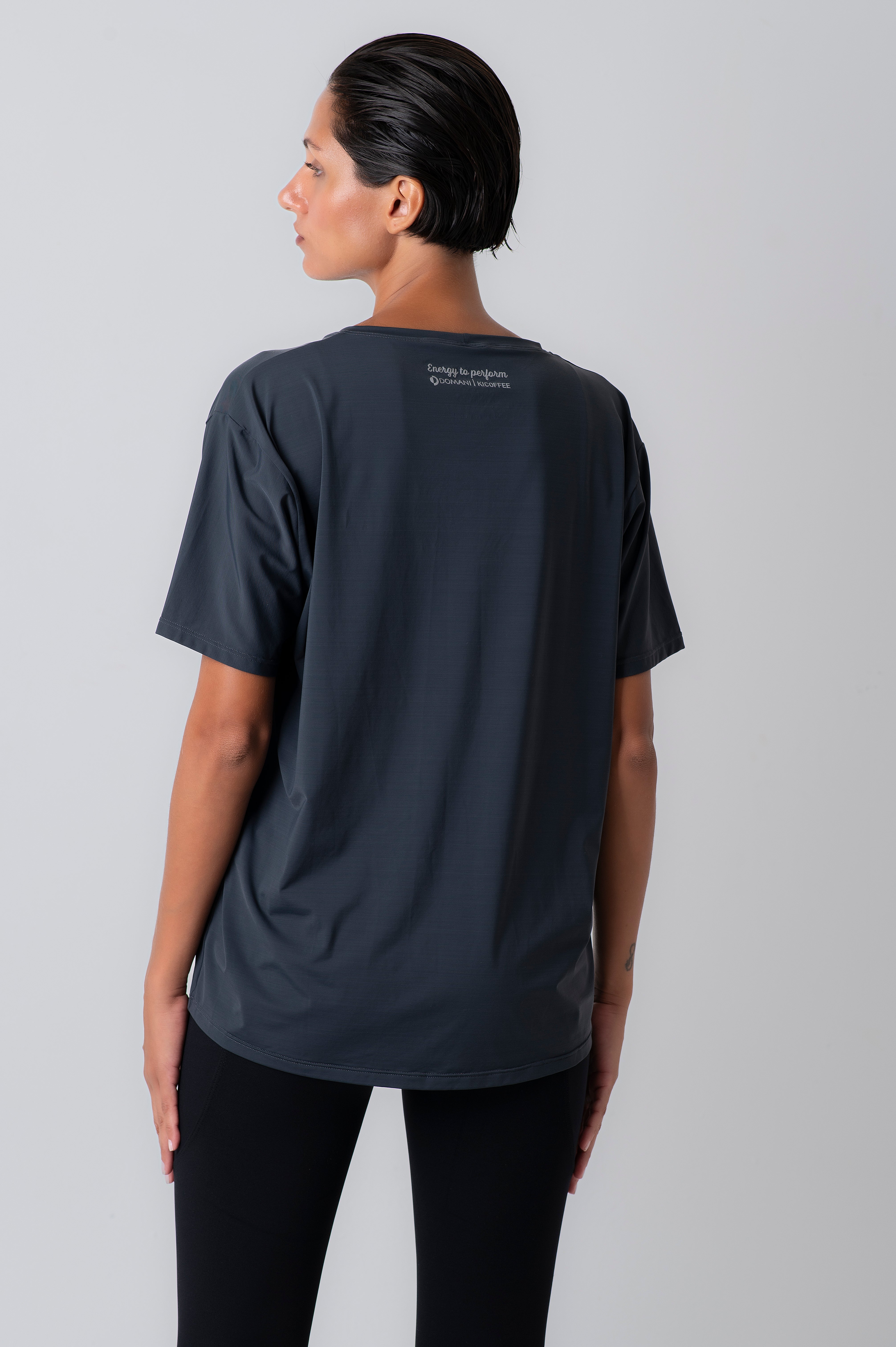 Blusa Dry Fit (Unissex) - Cinza Chumbo