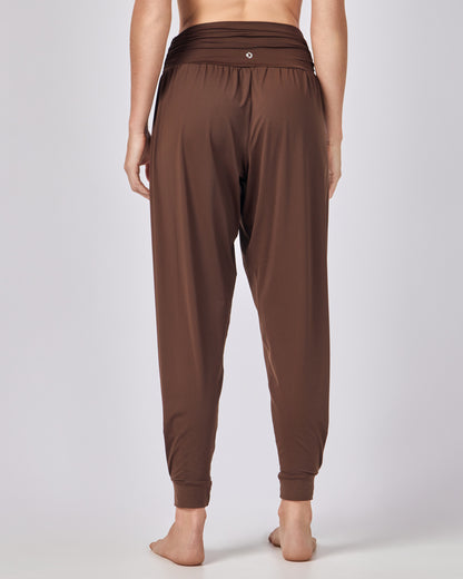 Calça Yogi Punho - Café Torrado