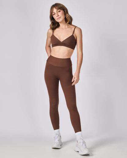 Calça Legging Flow - Café Torrado