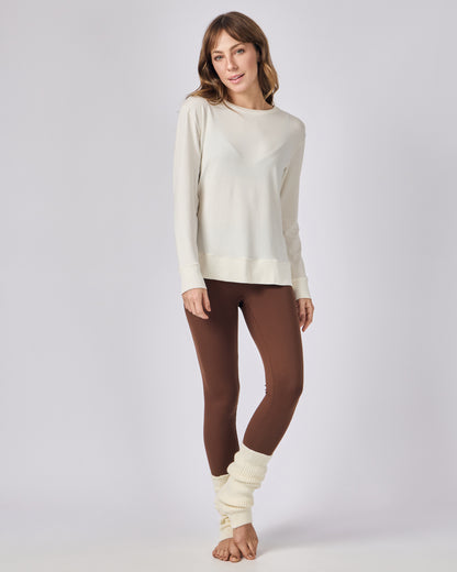 Blusa Manga Longa Modal - Off White
