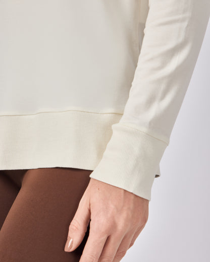 Blusa Manga Longa Modal - Off White