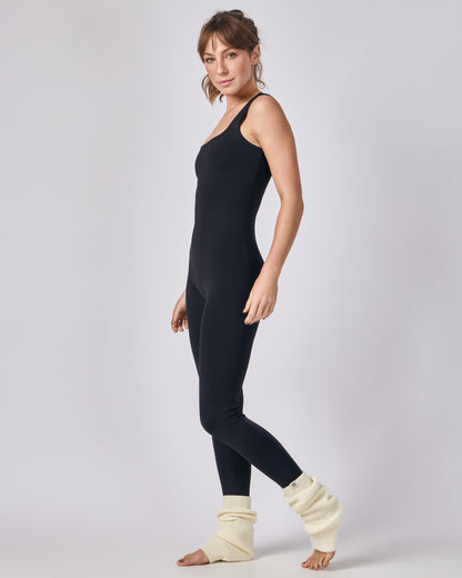 Macacão Basic Longo - Preto