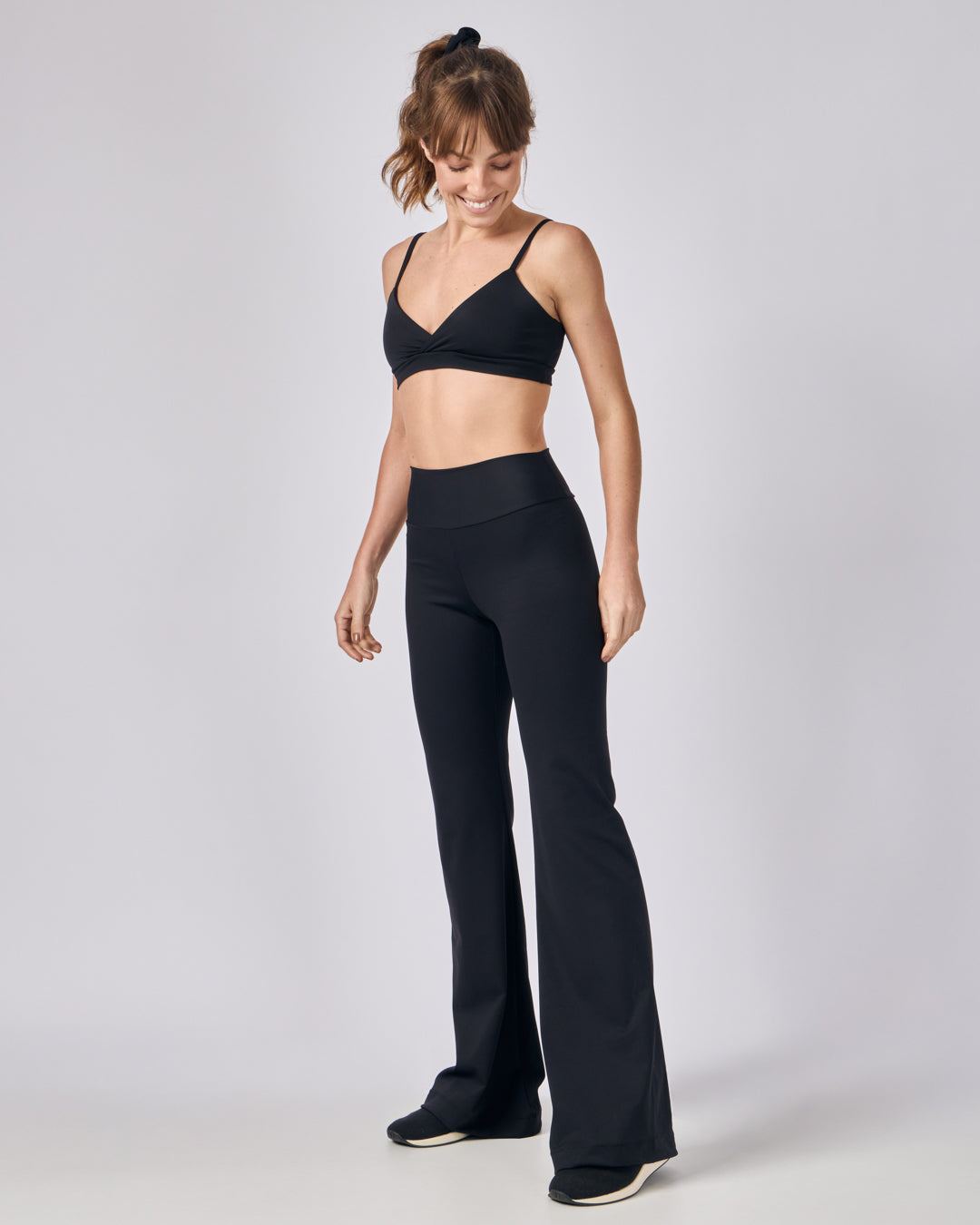 Calça Pantalona Flow - Preto