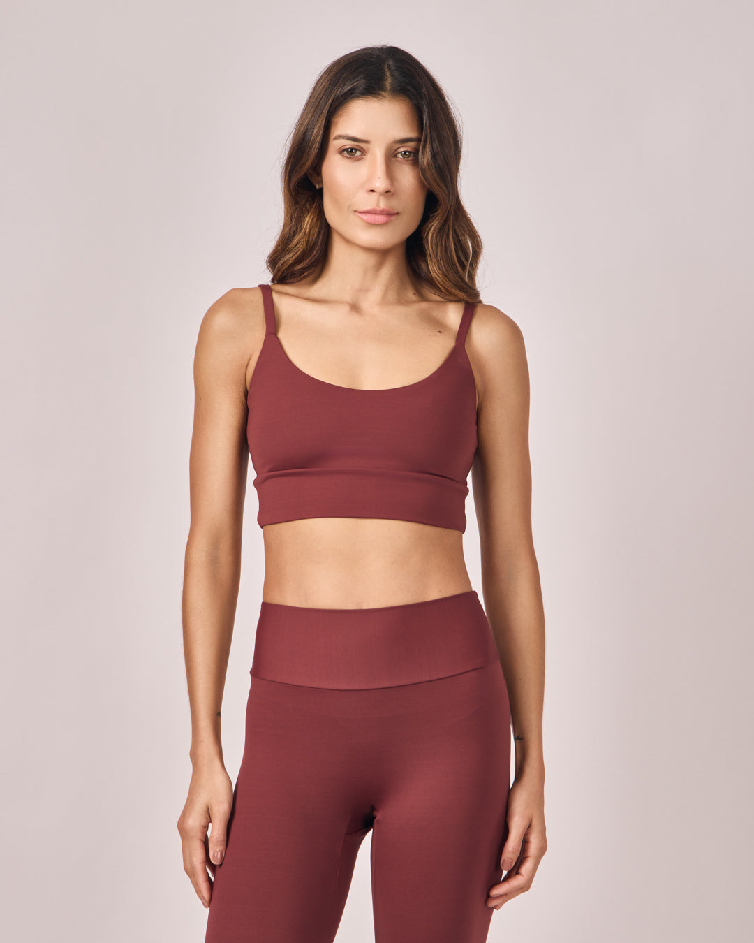 Top Alcinha - Merlot
