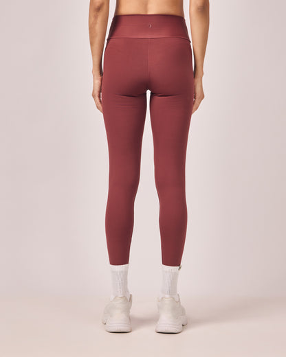 Calça Legging Flow - Merlot