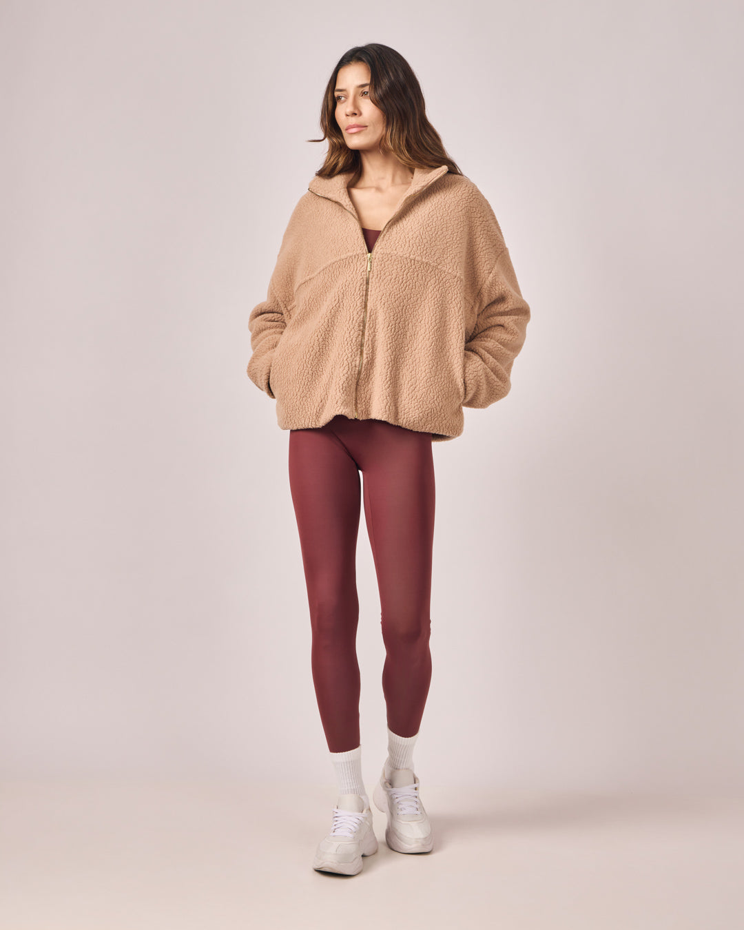 Casaco Sherpa - Bege