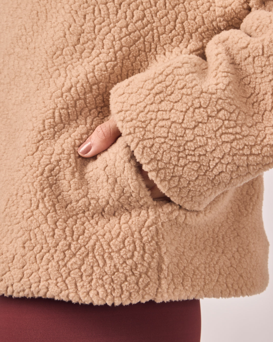 Casaco Sherpa - Bege