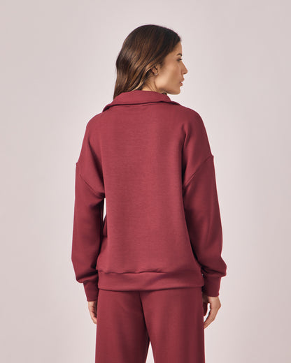Casaco Casual 2.0 - Merlot