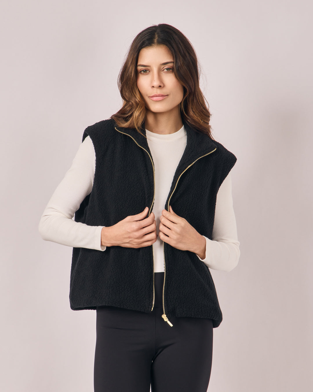 Colete Sherpa - Preto