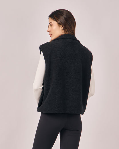 Colete Sherpa - Preto