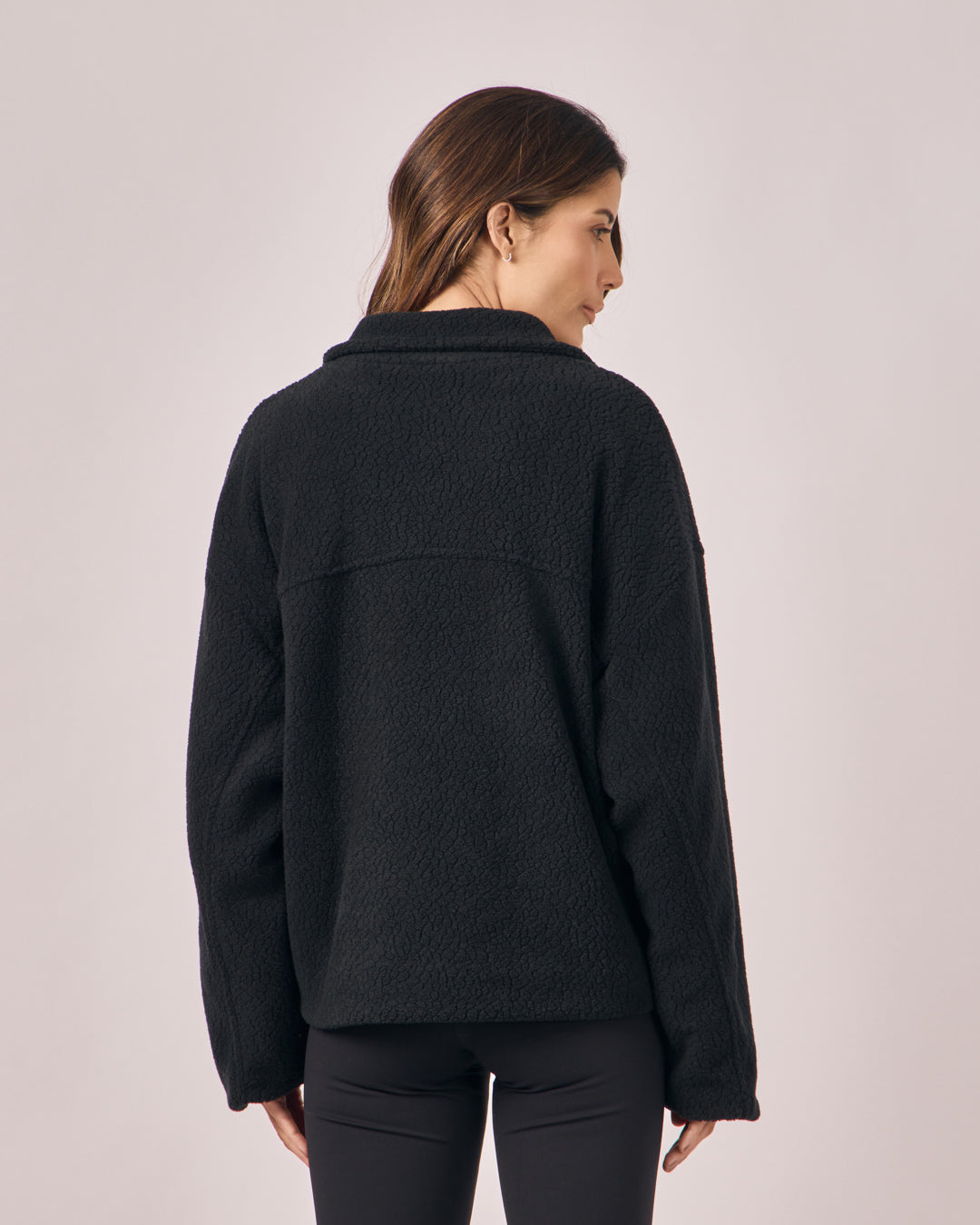 Casaco Sherpa - Preto